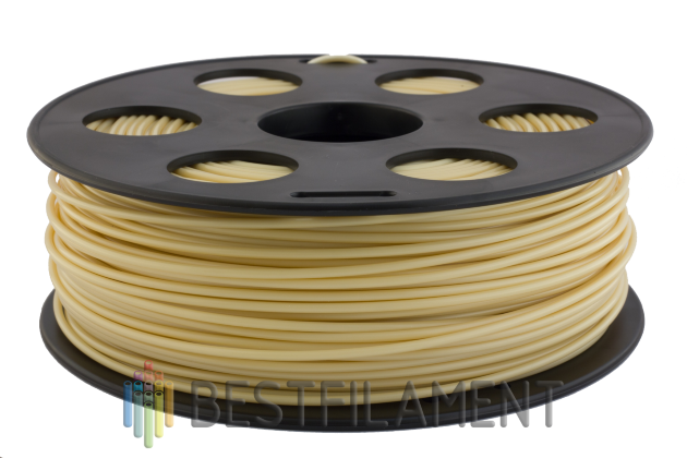 Кремовый ABS пластик Bestfilament для 3D-принтеров 1 кг (2.85 мм)
