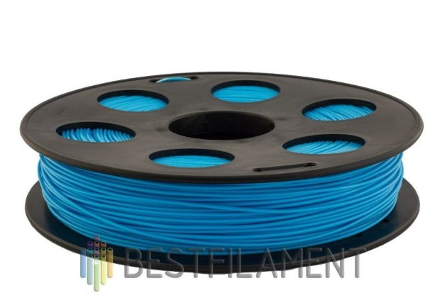 Голубой PLA пластик Bestfilament для 3D-принтеров 0.5 кг (1,75 мм) Голубой PLA пластик Bestfilament для 3D-принтеров 0.5 кг (1,75 мм)