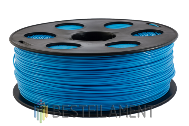 Голубой PETG пластик Bestfilament для 3D-принтеров 1 кг (1,75 мм) Голубой PETG пластик Bestfilament для 3D-принтеров 1 кг (1,75 мм)