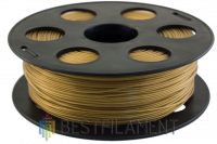 Золотистый металлик PETG пластик Bestfilament для 3D-принтеров 1 кг (1,75 мм)