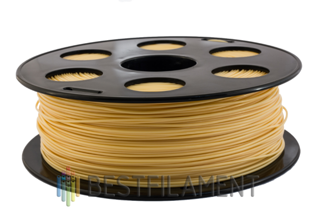 Кремовый PETG пластик Bestfilament для 3D-принтеров 1 кг (1,75 мм) Кремовый PETG пластик Bestfilament для 3D-принтеров 1 кг (1,75 мм)
