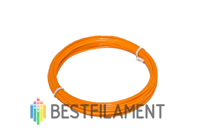 Пробник оранжевого PLA-пластика Bestfilament, 1.75 мм Пробник оранжевого PLA-пластика Bestfilament, 1.75 мм