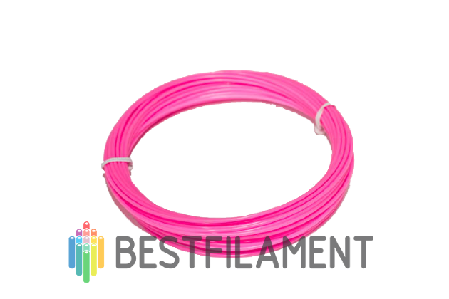 Пробник розового PLA-пластика Bestfilament, 1.75 мм Пробник розового PLA-пластика Bestfilament, 1.75 мм