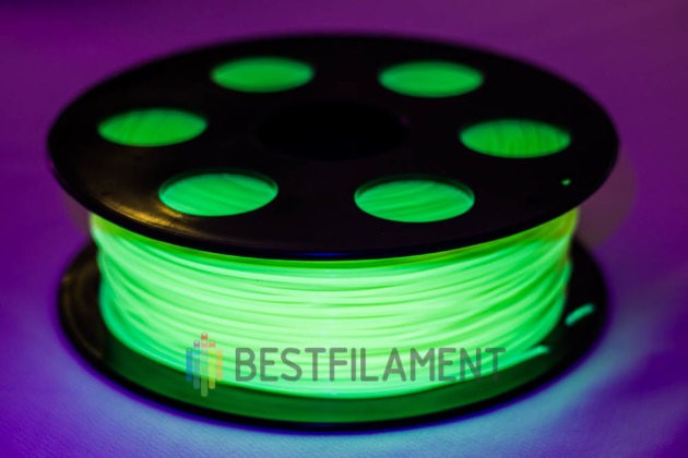 Флуоресцентный PETG пластик Bestfilament для 3D-принтеров, цвет желтый, 1 кг (1,75 мм) Флуоресцентный PETG пластик Bestfilament для 3D-принтеров, цвет желтый, 1 кг (1,75 мм)