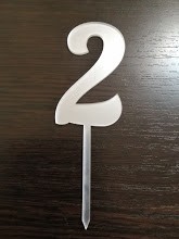 Топпер цифра 2 Топпер цифра 2