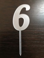 Топпер цифра 6