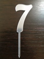 Топпер цифра 7