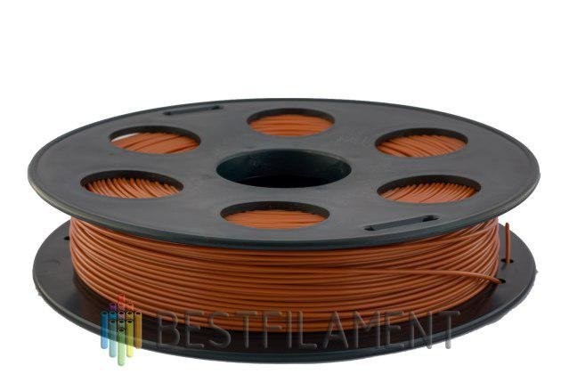 Шоколадный ABS пластик Bestfilament для 3D-принтеров 0,5 кг (1,75 мм) Шоколадный ABS пластик Bestfilament для 3D-принтеров 0,5 кг (1,75 мм)