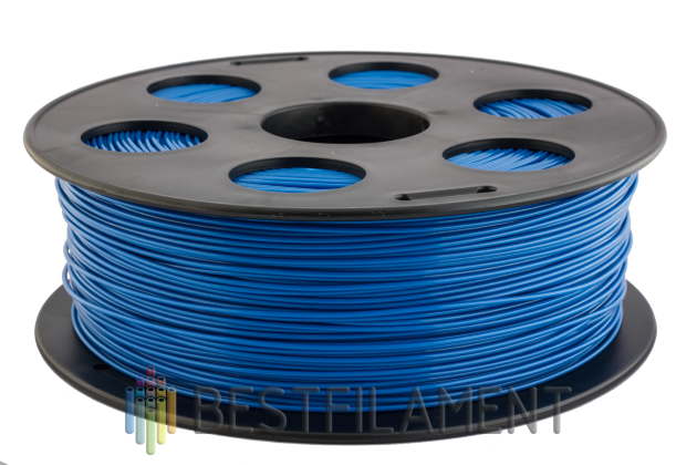 Синий ABS пластик Bestfilament для 3D-принтеров 1 кг (1,75 мм) Синий ABS пластик Bestfilament для 3D-принтеров 1 кг (1,75 мм)