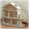 Домик для кукол с деревом 500х200х540 Домик для кукол с деревом 500х200х540